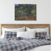 Claude Monet | Bodmer Eiche, Fontainebleau Fores Leinwanddruck (Insitu (Schlafzimmer))