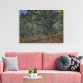 Claude Monet | Bodmer Eiche, Fontainebleau Fores Leinwanddruck (Insitu (Wohnzimmer))