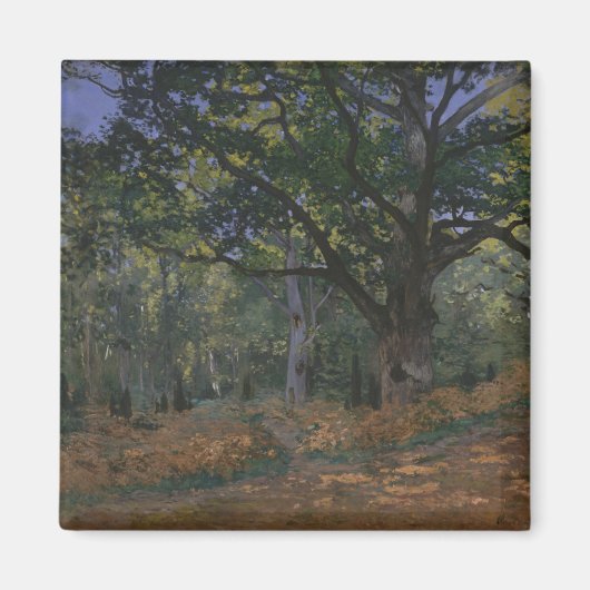 Claude Monet | Bodmer Eiche, Fontainebleau Fores Magnet (Vorne)