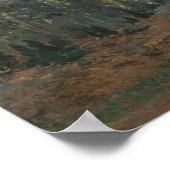 Claude Monet | Bodmer Eiche, Fontainebleau Fores Poster (Ecke)