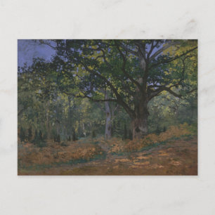 Claude Monet   Bodmer Eiche, Fontainebleau Fores Postkarte