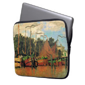 Claude Monet, Boote in Zaandam, Laptopschutzhülle (Vorderseite Links)
