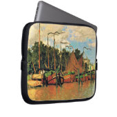 Claude Monet, Boote in Zaandam, Laptopschutzhülle (Vorne Rechts)