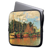 Claude Monet, Boote in Zaandam, Laptopschutzhülle (Vorderseite Links)
