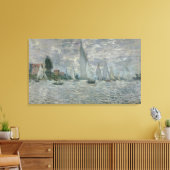Claude Monet | Boote oder Regatta in Argenteuil Leinwanddruck (Insitu (Wohnzimmer))