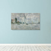 Claude Monet | Boote oder Regatta in Argenteuil Leinwanddruck (Insitu (Holzboden))