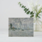 Claude Monet | Boote oder Regatta in Argenteuil Postkarte (Stehend Vorderseite)