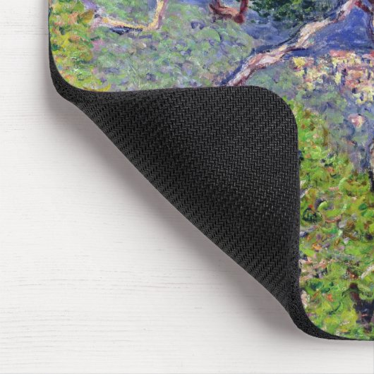 Claude Monet| Bordighera, 1884 Mousepad (Ecke)