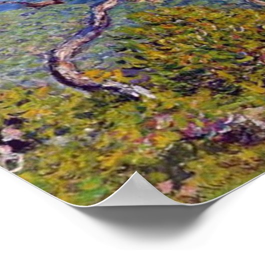 Claude Monet – Bordighera – 1884 Poster (Ecke)