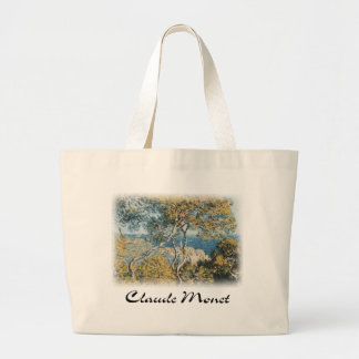 Claude Monet - Bordighera Jumbo Stoffbeutel