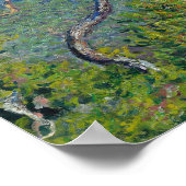 Claude Monet - Bordighera Poster (Ecke)