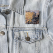 Claude Monet - Boulevard des Capucines in Paris Button (Beispiel)