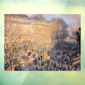 Claude Monet - Boulevard des Capucines in Paris Fensteraufkleber (Blatt 3)