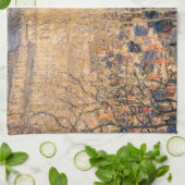 Claude Monet - Boulevard des Capucines in Paris Geschirrtuch (Gefaltet)