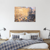 Claude Monet - Boulevard des Capucines in Paris Leinwanddruck (Insitu (Schlafzimmer))
