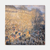 Claude Monet - Boulevard des Capucines in Paris Magnet (Vorne)
