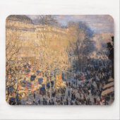 Claude Monet - Boulevard des Capucines in Paris Mousepad (Vorne)