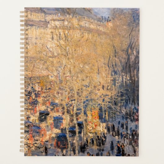 Claude Monet - Boulevard des Capucines in Paris Planer (Vorderseite)