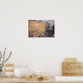 Claude Monet - Boulevard des Capucines in Paris Poster (Küche)