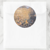 Claude Monet - Boulevard des Capucines in Paris Runder Aufkleber (Tasche)