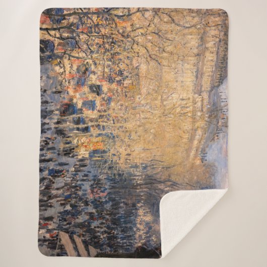 Claude Monet - Boulevard des Capucines in Paris Sherpadecke (Vorderseite)