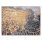Claude Monet - Boulevard des Capucines in Paris Tischdecke (Vorderseite (Horizontal))