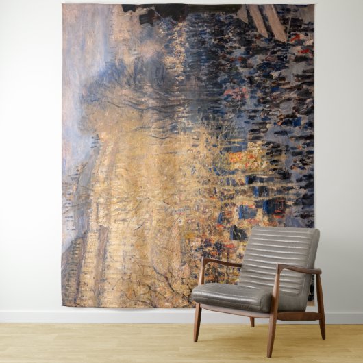 Claude Monet - Boulevard des Capucines in Paris Wandteppich (Beispiel)