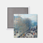 Claude Monet Boulevard des Capucines Magnet (Vorderseite/Rückseite)