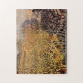 Claude Monet - Boulevard von Capucines in Paris Puzzle (Vertikal)