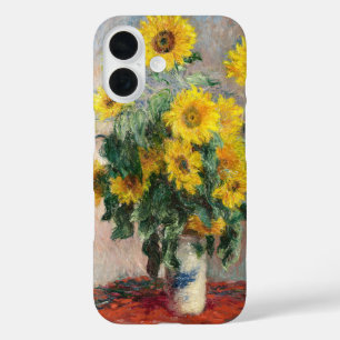 Claude Monet Bouquet der Sonnenblumen 1881 Kunst iPhone 16 Hülle