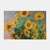 Claude Monet - Bouquet der Sonnenblumen Fußmatte (Vorderseite)