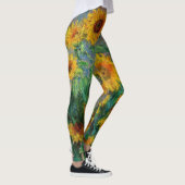 Claude Monet - Bouquet der Sonnenblumen Leggings (Rechts)