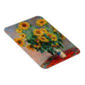 Claude Monet - Bouquet der Sonnenblumen Magnet (Rechte Seite)