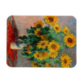 Claude Monet - Bouquet der Sonnenblumen Magnet (Horizontal)