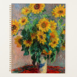 Claude Monet - Bouquet der Sonnenblumen Planer