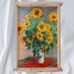 Claude Monet - Bouquet der Sonnenblumen Serviertablett<br><div class="desc">Bouquet of Sunflowers / Bouquet de tournesols - Claude Monet,  Oil on Leinwand,  1881</div>