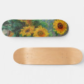 Claude Monet - Bouquet der Sonnenblumen Skateboard (Horizontal)
