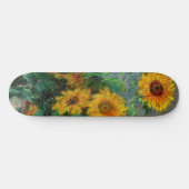 Claude Monet - Bouquet der Sonnenblumen Skateboard (Horizontal)