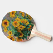 Claude Monet - Bouquet der Sonnenblumen Tischtennis Schläger (Seitenansicht)