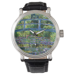 Claude Monet: Brücke über einem Teich der Armbanduhr