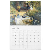 Claude Monet Calendar Impressionisten Kalender (Mär 2026)