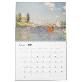 Claude Monet Calendar Impressionisten Kalender (Jan 2027)