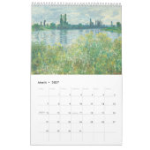Claude Monet Calendar Kalender (Mär 2027)