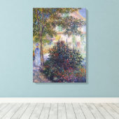 Claude Monet Camille im Garten von Argenteuil Leinwanddruck (Insitu (Holzboden))