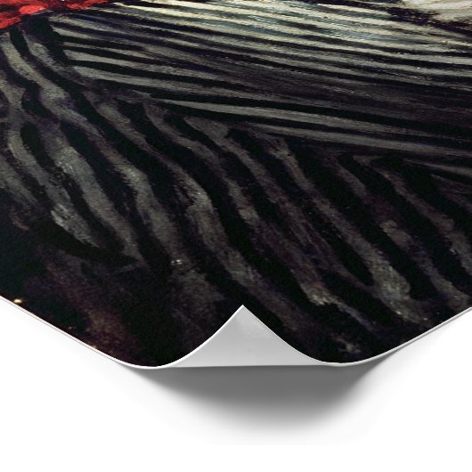 Claude Monet | Camille Monet Poster (Ecke)