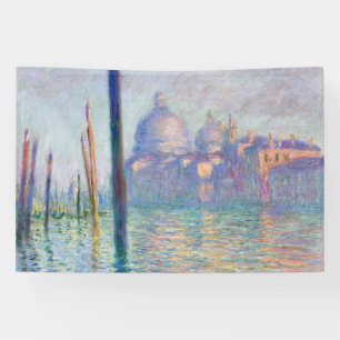 Claude Monet - Canal Grande, Venedig Banner