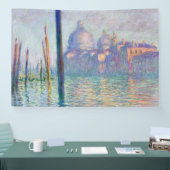 Claude Monet - Canal Grande, Venedig Banner (Messe)