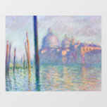 Claude Monet - Canal Grande, Venedig Fensteraufkleber<br><div class="desc">Der Canale Grande,  Venedig - Claude Monet,  Oil on Leinwand,  1908</div>