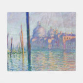 Claude Monet - Canal Grande, Venedig Fleecedecke (Vorderseite (Horizontal))