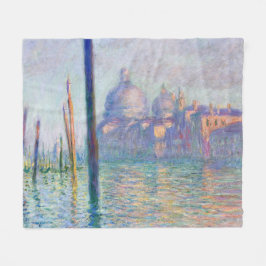 Claude Monet - Canal Grande, Venedig Fleecedecke
